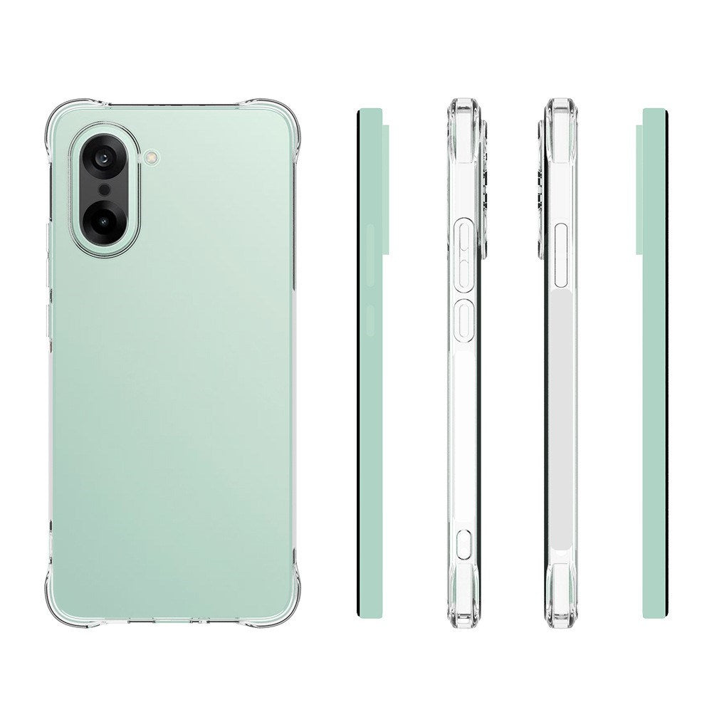 OnePlus Nord CE5 - EIDERWOOD Plastik Cover m. Stødabsorberende Hjørner - Gennemsigtig