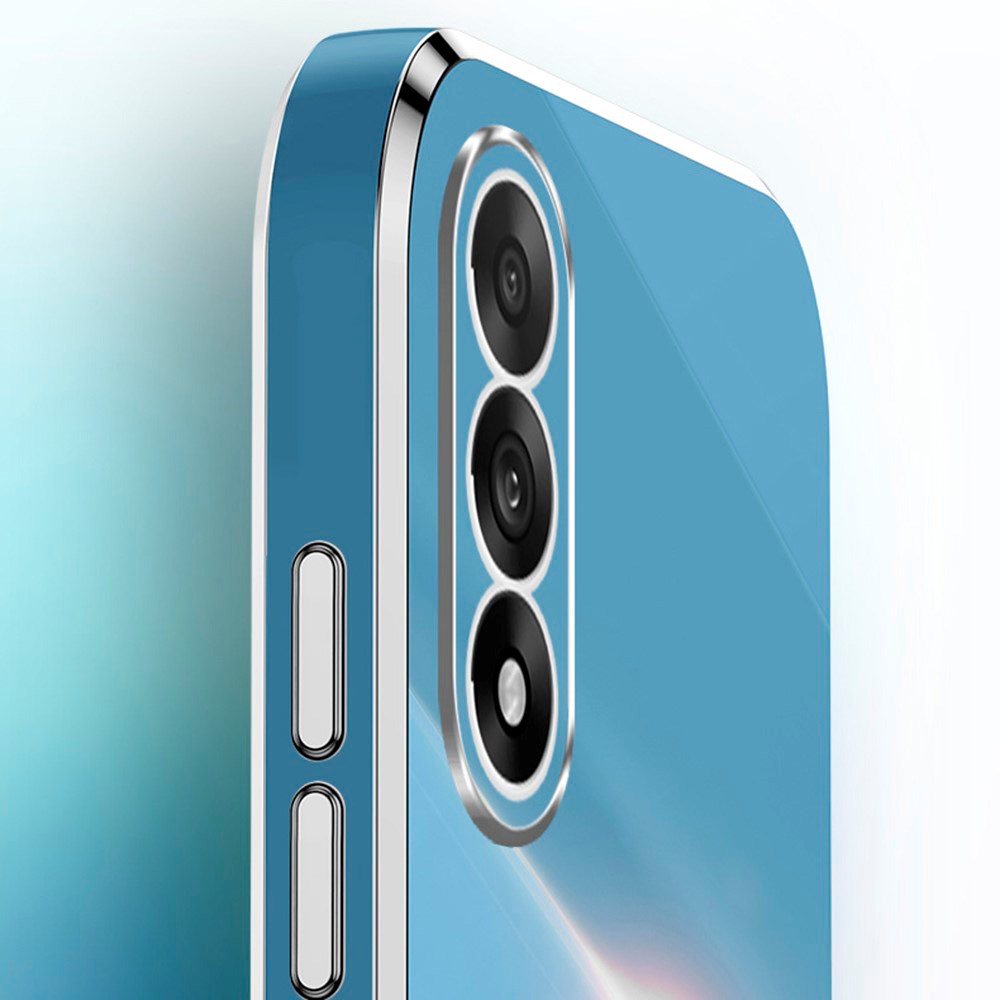 OnePlus Nord 5 - Metallisk Plast Cover - Blå
