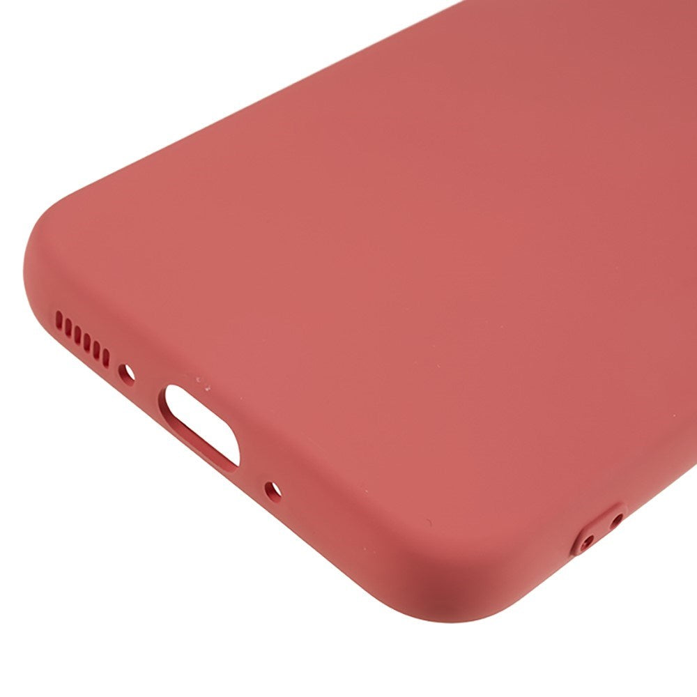 EIDERWOOD Samsung Galaxy S25 FE Foret Fleksibelt Plast Mobil Cover - Koralrød