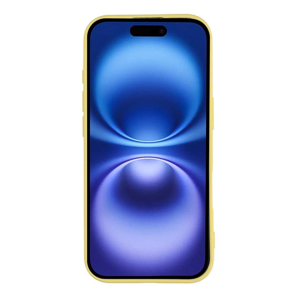 iPhone 17 - EIDERWOOD Foret Fleksibelt Plast Cover - Gul