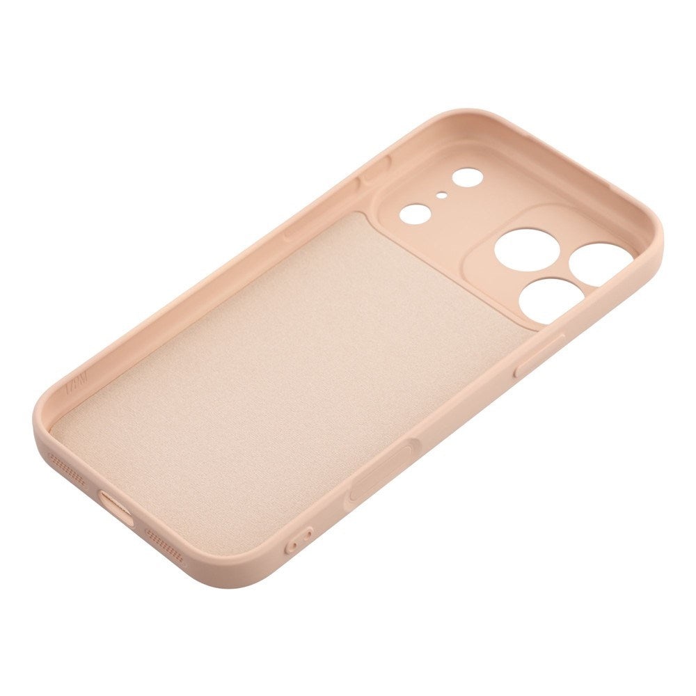 iPhone 17 Pro - EIDERWOOD Foret Fleksibelt Plast Cover - Lyserød