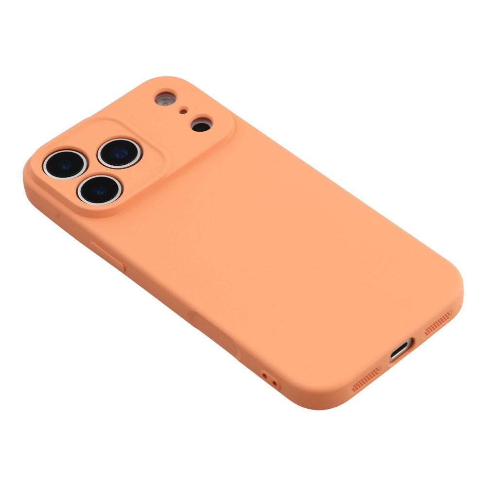 iPhone 17 Pro Max - EIDERWOOD Foret Fleksibelt Plast Cover - Orange