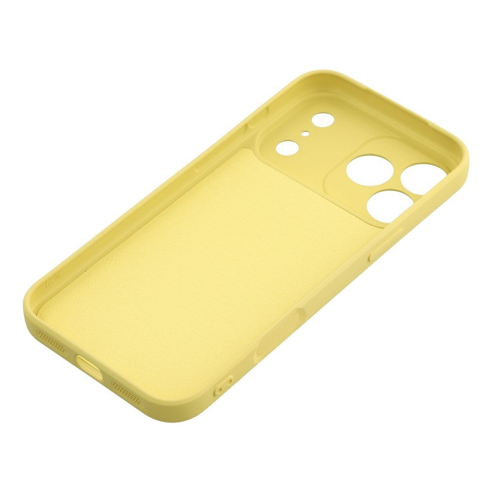 iPhone 17 Pro Max - EIDERWOOD Foret Fleksibelt Plast Cover - Gul