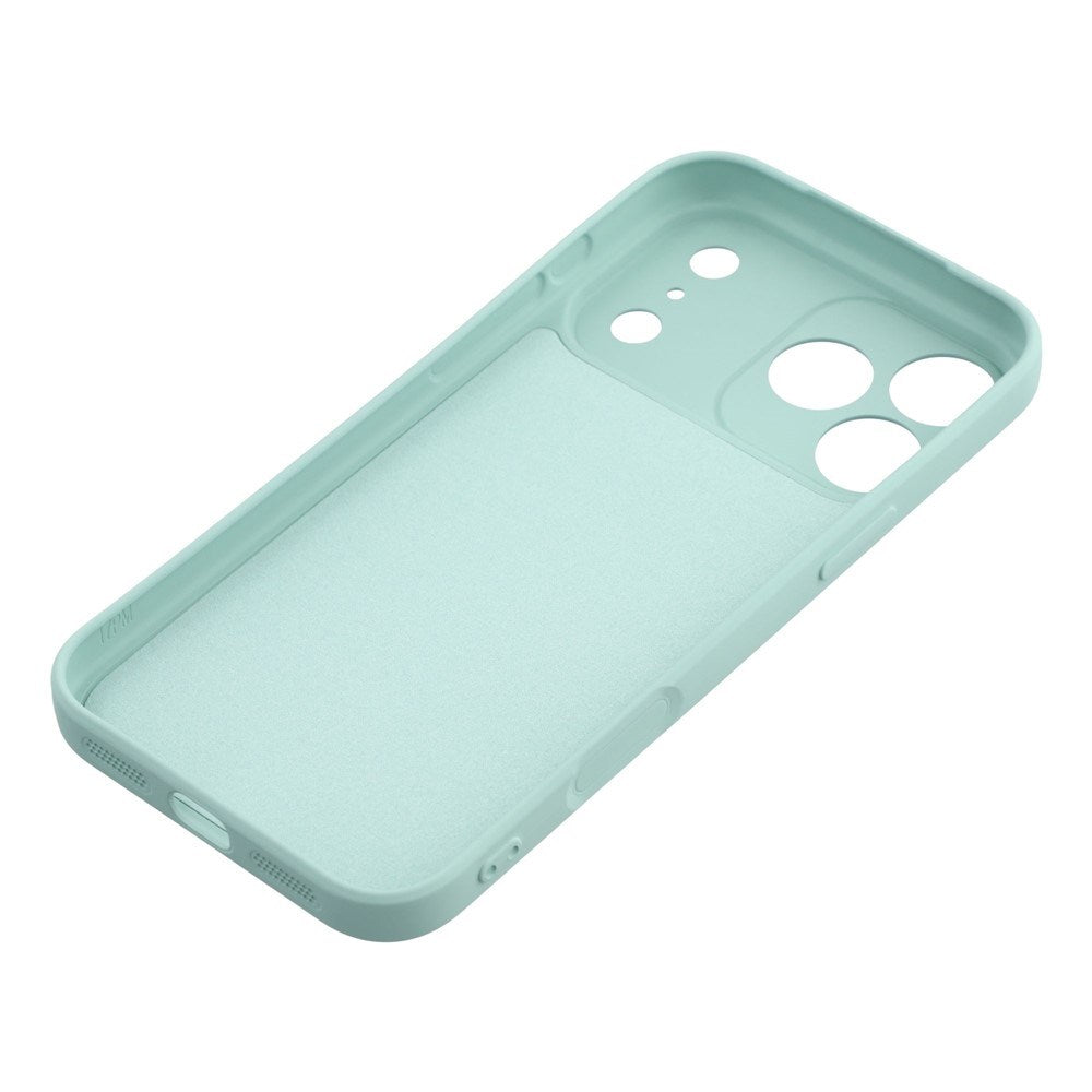 iPhone 17 Pro Max - EIDERWOOD Foret Fleksibelt Plast Cover - Turkis