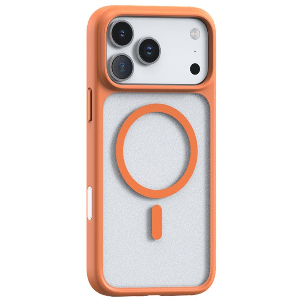 iPhone 17 Pro Max - TORRAS Guardian Magnetic Hybrid Plastik Cover - MagSafe Kompatibel - Orange