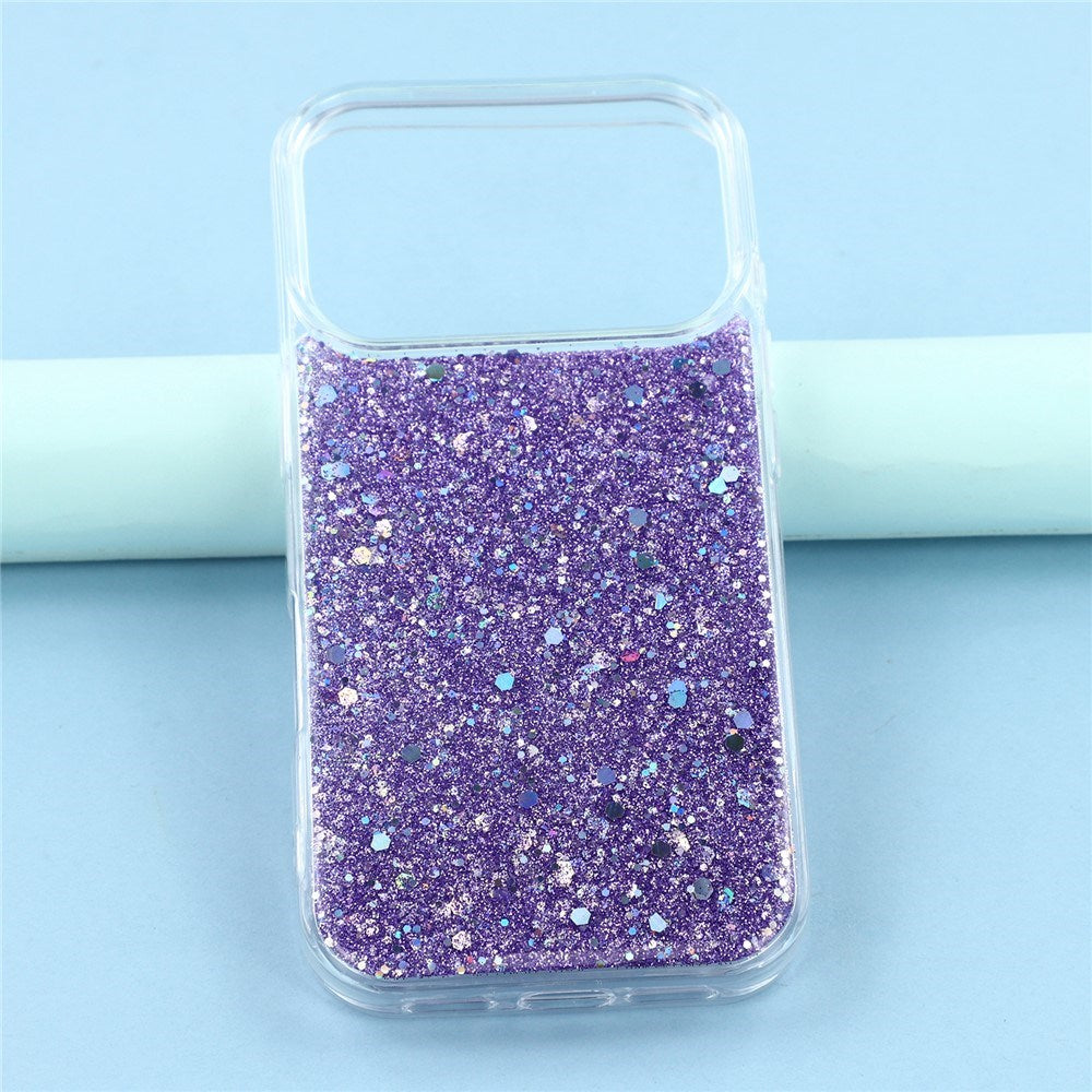 EIDERWOOD iPhone 17 Pro Max Glitter Mobil Cover - Lilla