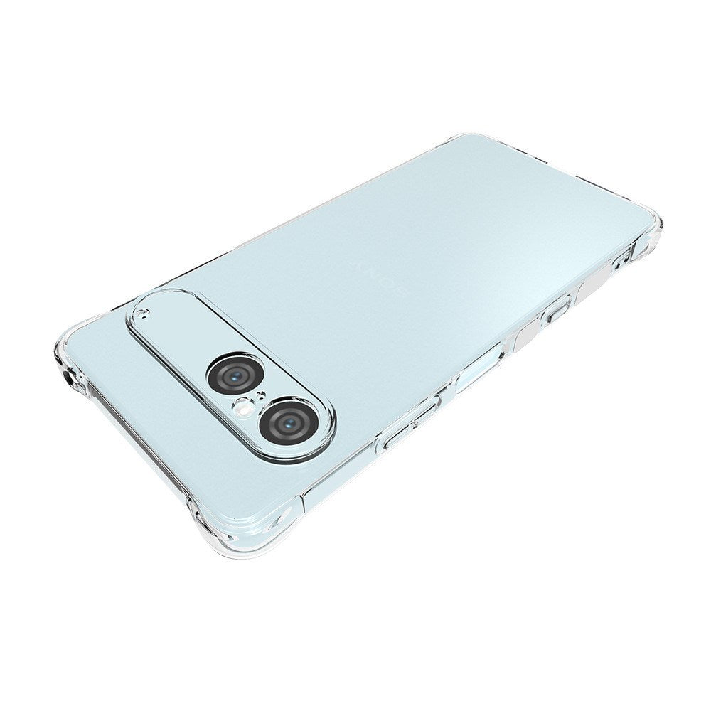 EIDERWOOD Sony Xperia 10 VII Plastik Mobil Cover m. Stødabsorberende Hjørner - Gennemsigtig
