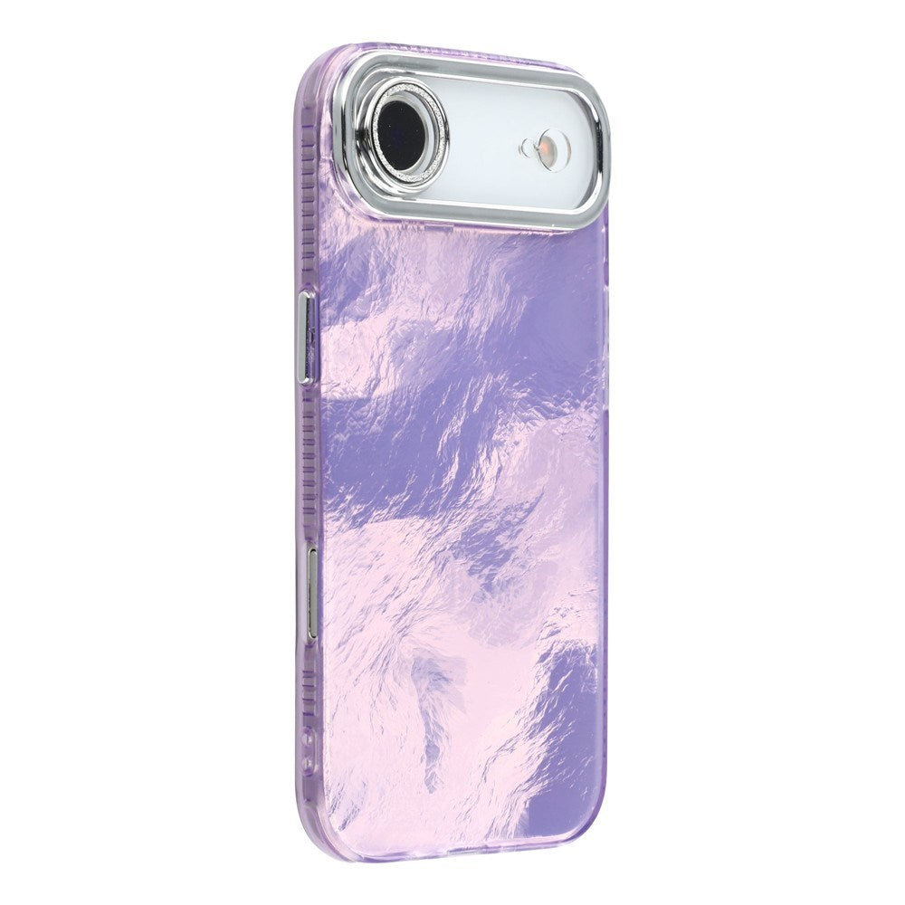 iPhone Air - EIDERWOOD Hybrid Cover m. Kameralinsebeskyttelse - Folie Mønster / Lilla