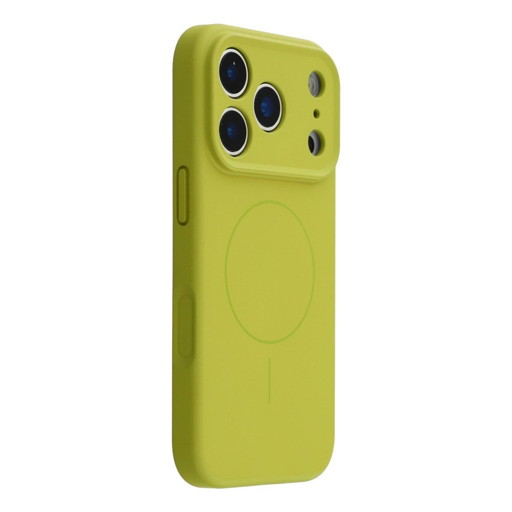 EIDERWOOD iPhone 17 Pro Max Fleksibelt Plastik Mobil Cover m. Foret Inderside - MagSafe Kompatibel - Grøn