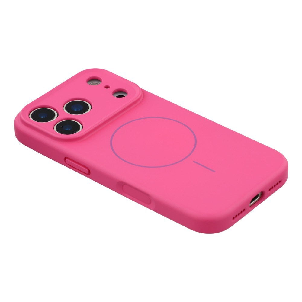 EIDERWOOD iPhone 17 Pro Max Fleksibelt Plastik Mobil Cover m. Foret Inderside - MagSafe Kompatibel - Pink