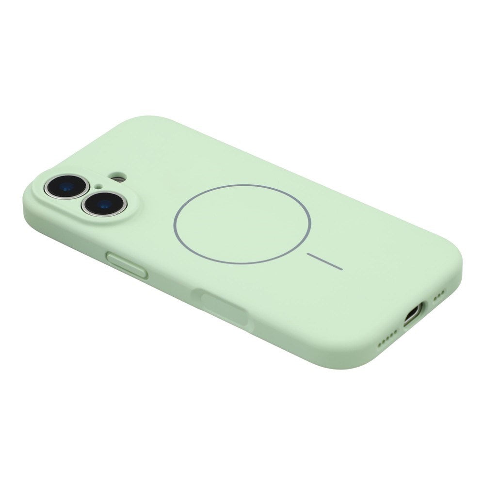 EIDERWOOD iPhone 17 Fleksibelt Plastik Mobil Cover m. Foret Inderside - MagSafe Kompatibel - Mintgrøn