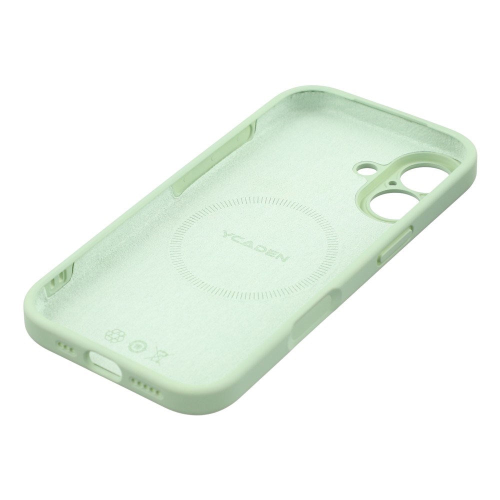 EIDERWOOD iPhone 17 Fleksibelt Plastik Mobil Cover m. Foret Inderside - MagSafe Kompatibel - Mintgrøn