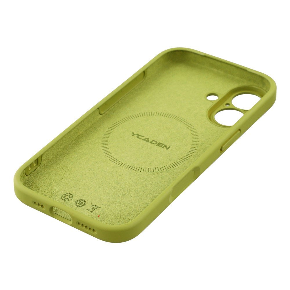 EIDERWOOD iPhone 17 Fleksibelt Plastik Mobil Cover m. Foret Inderside - MagSafe Kompatibel - Grøn