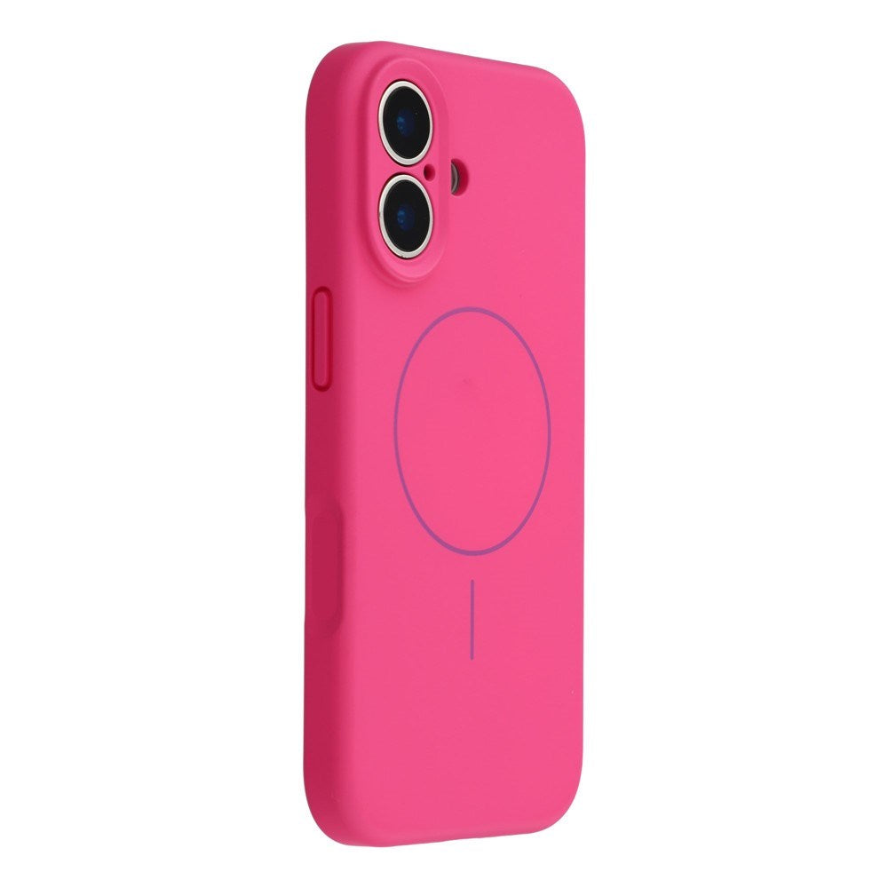 EIDERWOOD iPhone 17 Fleksibelt Plastik Mobil Cover m. Foret Inderside - MagSafe Kompatibel - Pink
