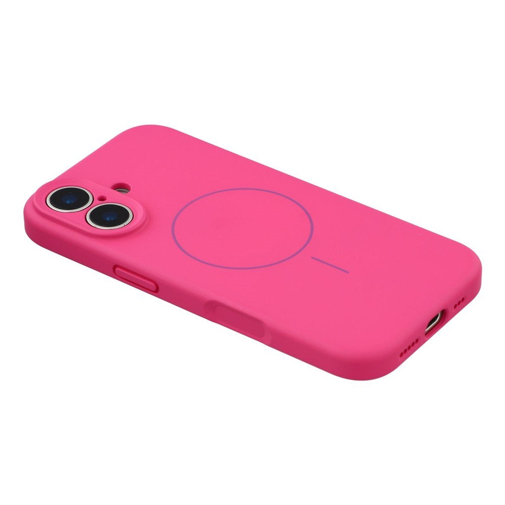 EIDERWOOD iPhone 17 Fleksibelt Plastik Mobil Cover m. Foret Inderside - MagSafe Kompatibel - Pink