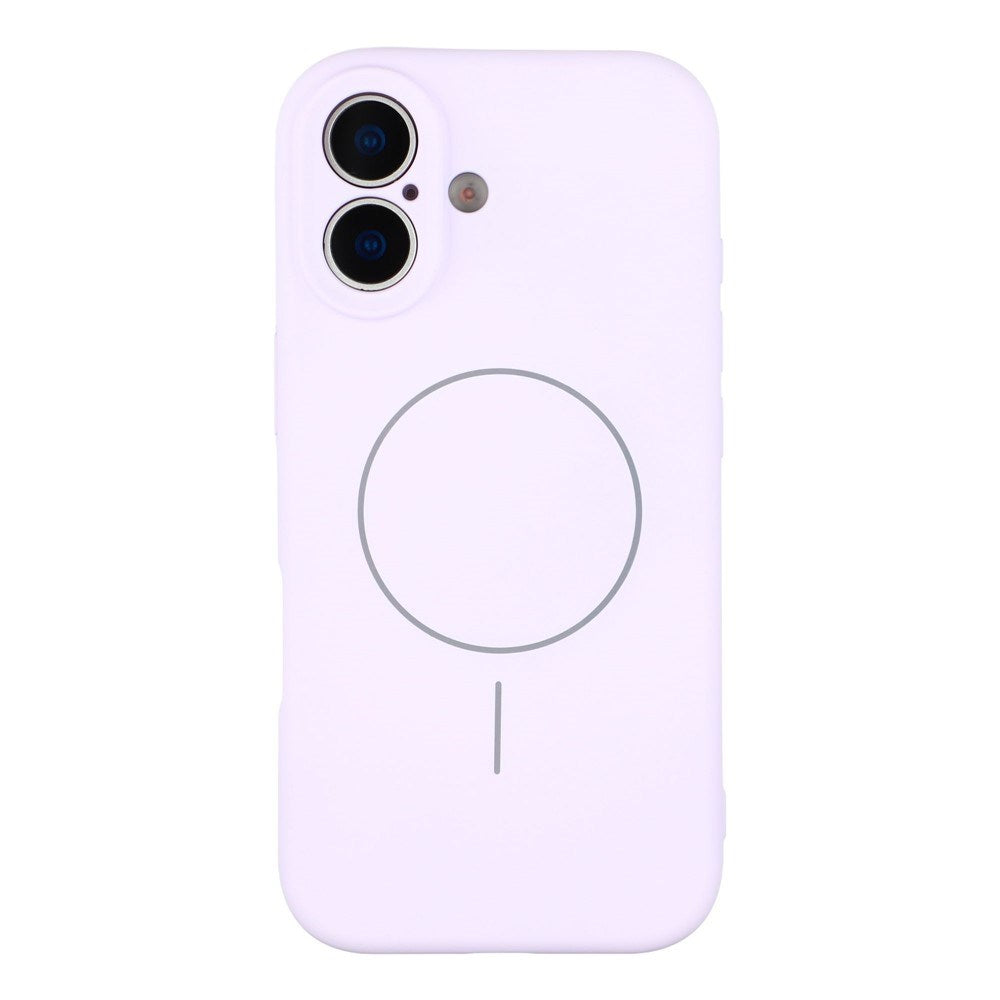 EIDERWOOD iPhone 17 Fleksibelt Plastik Mobil Cover m. Foret Inderside - MagSafe Kompatibel - Lys Lilla