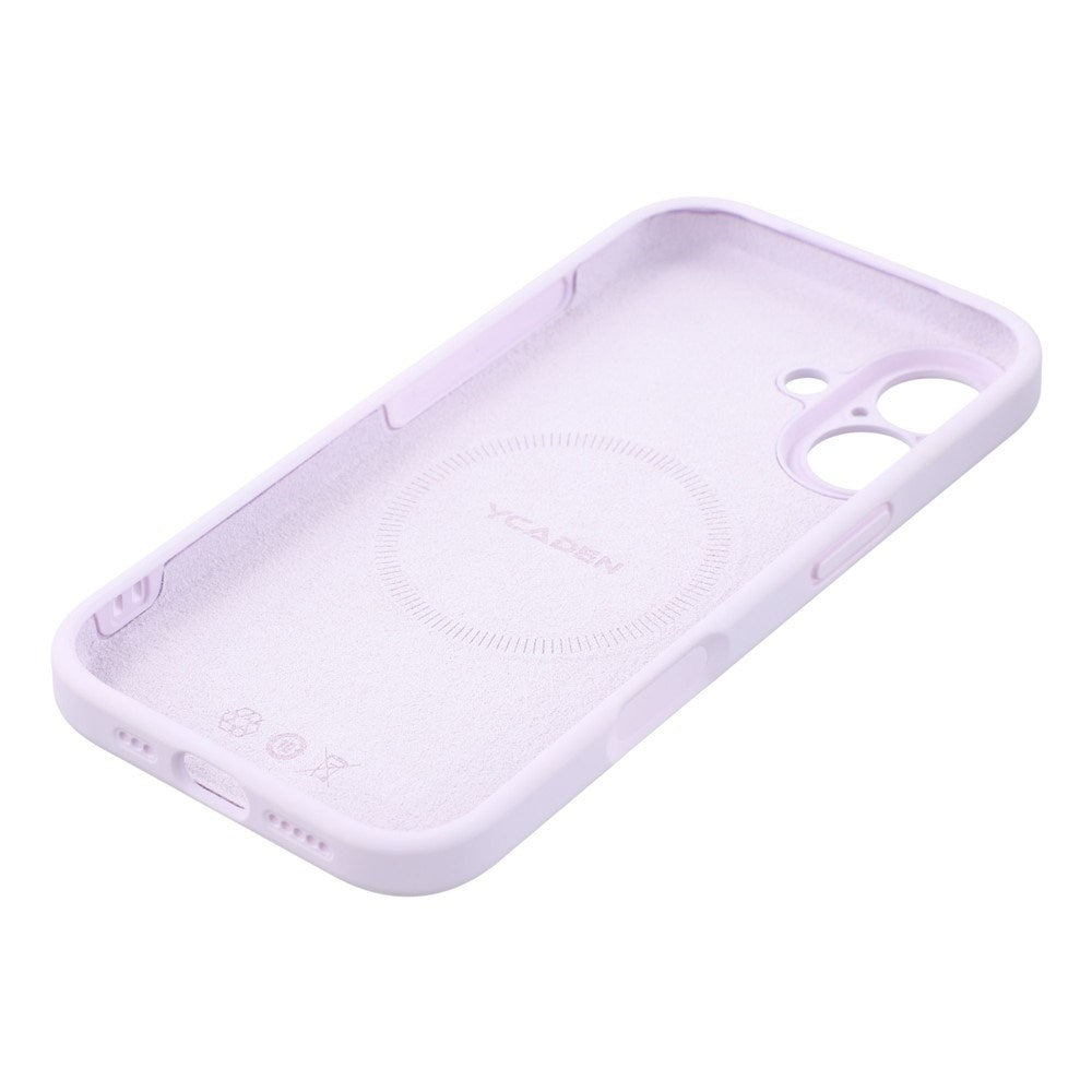 EIDERWOOD iPhone 17 Fleksibelt Plastik Mobil Cover m. Foret Inderside - MagSafe Kompatibel - Lys Lilla