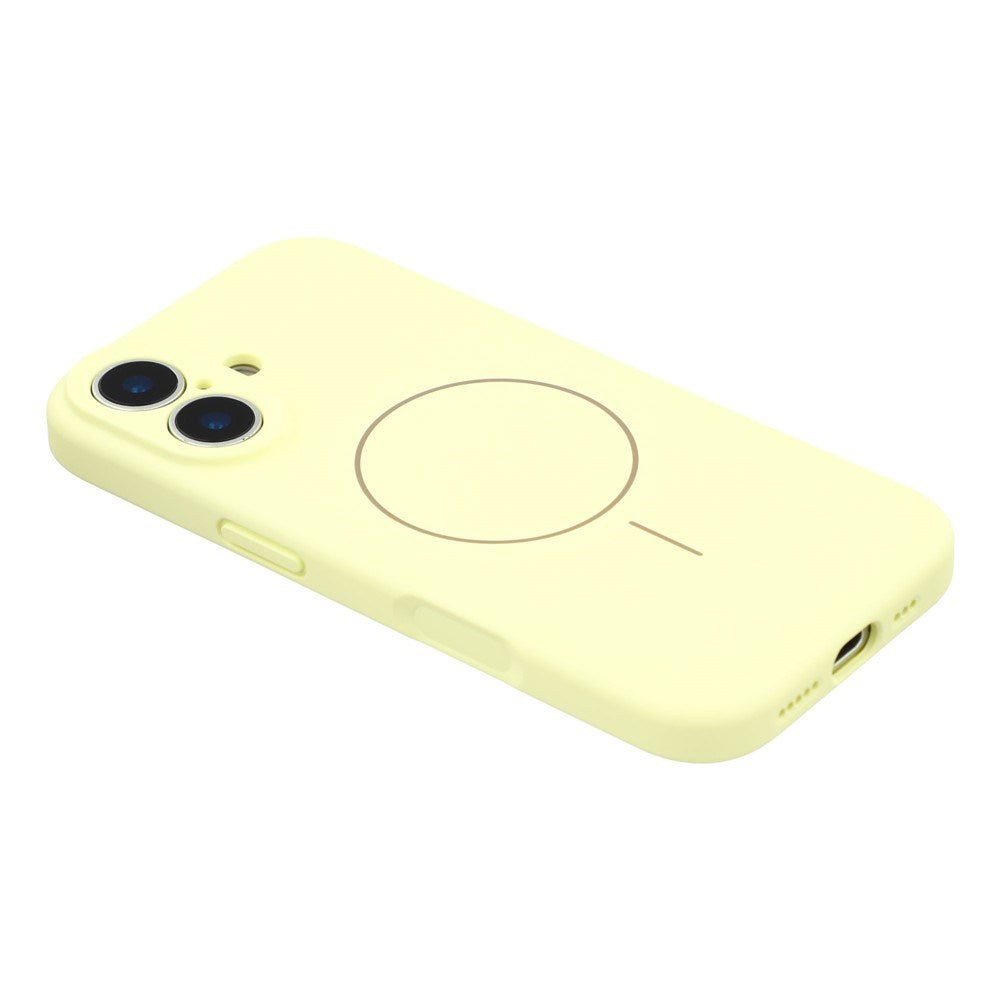 EIDERWOOD iPhone 17 Fleksibelt Plastik Mobil Cover m. Foret Inderside - MagSafe Kompatibel - Gul