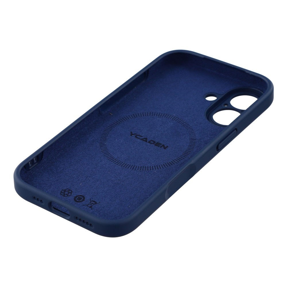 EIDERWOOD iPhone 17 Fleksibelt Plastik Mobil Cover m. Foret Inderside - MagSafe Kompatibel - Mørkeblå