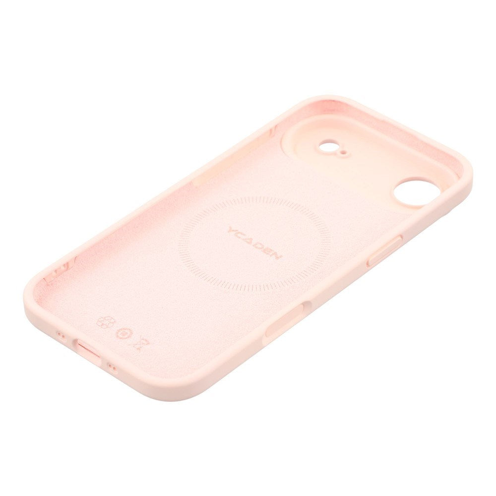 EIDERWOOD iPhone Air Fleksibelt Plastik Mobil Cover m. Foret Inderside - MagSafe Kompatibel - Lyserød