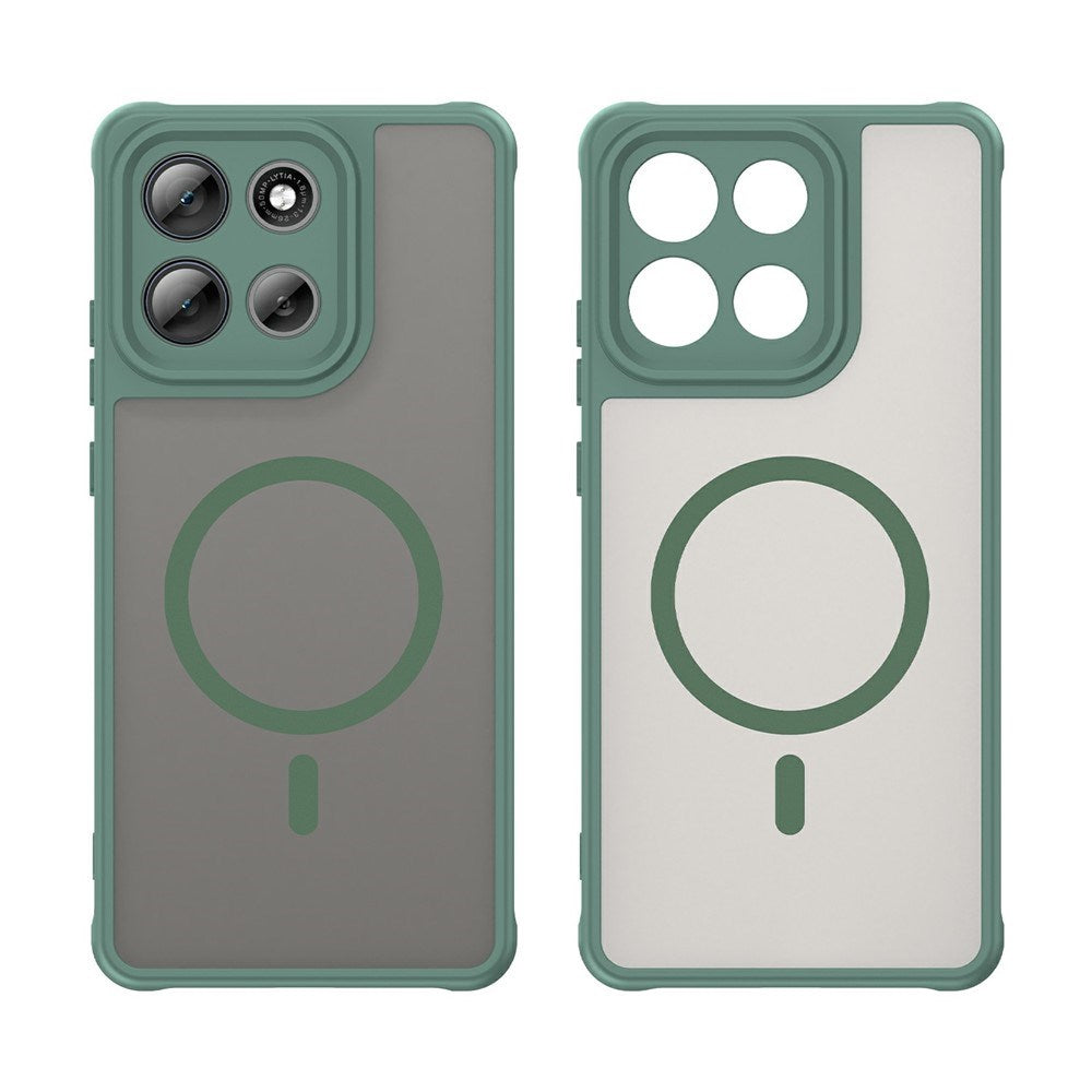 Motorola Moto G86 Power EIDERWOOD Hybrid Plastik Mobil Cover - MagSafe Kompatibel - Grøn