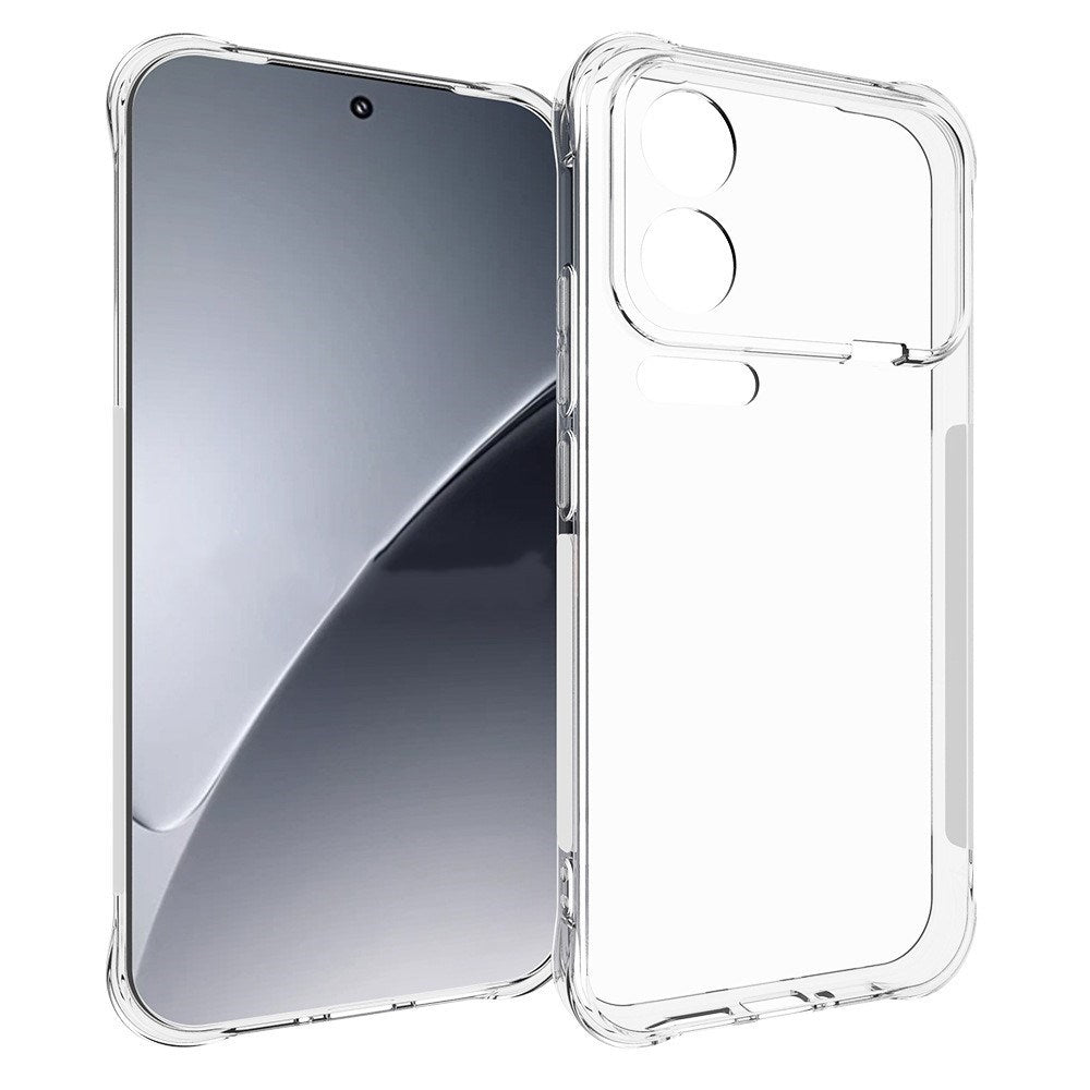EIDERWOOD Xiaomi 17 Pro Plastik Mobil Cover m. Stødabsorberende Hjørner - Gennemsigtig