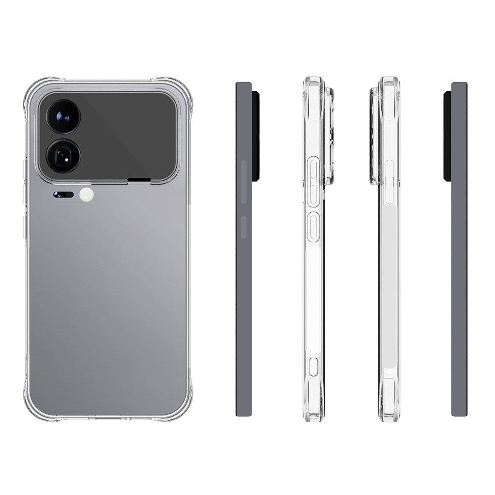 EIDERWOOD Xiaomi 17 Pro Plastik Mobil Cover m. Stødabsorberende Hjørner - Gennemsigtig