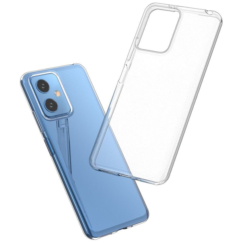 Xiaomi Redmi Note 12 (5G) / Poco X5 (5G) Fleksibelt Plastik Mobil Cover - Gennemsigtig