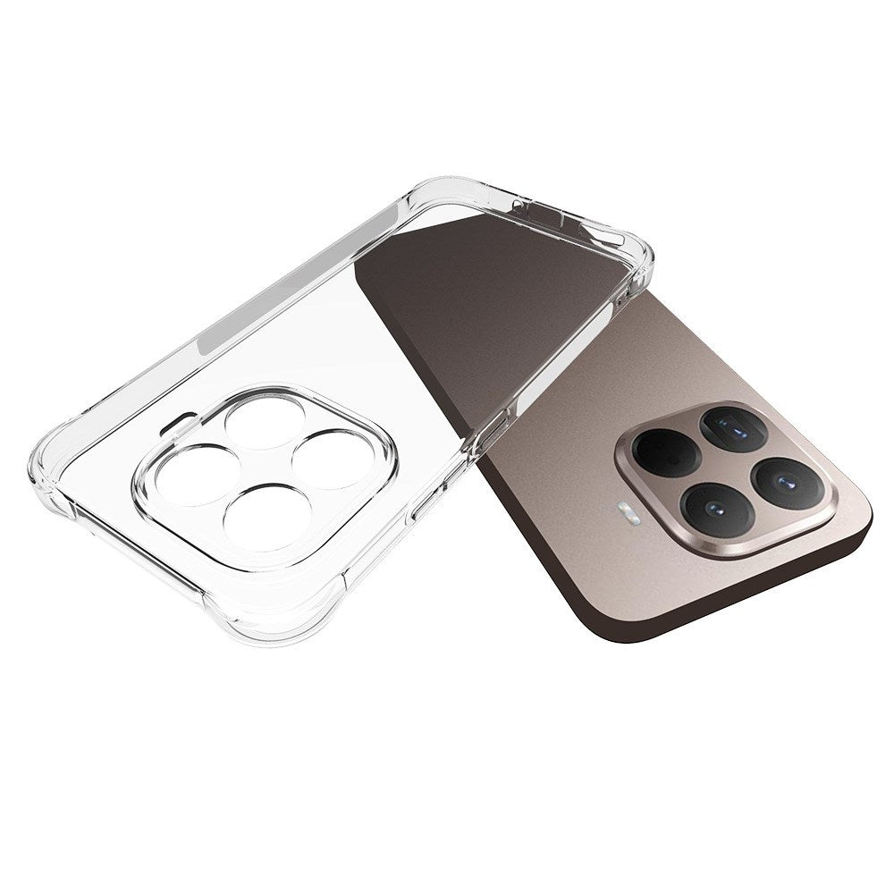 Xiaomi 15T Pro EIDERWOOD Fleksibelt Plast Mobil Cover m. Stødabsorberende Hjørner - Gennemsigtig