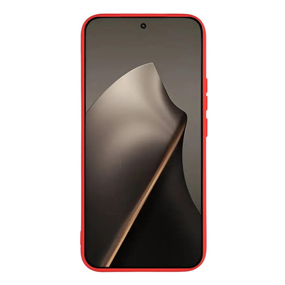 Xiaomi 15T Pro EIDERWOOD Fleksibelt Plastik Mobil Cover - Rød