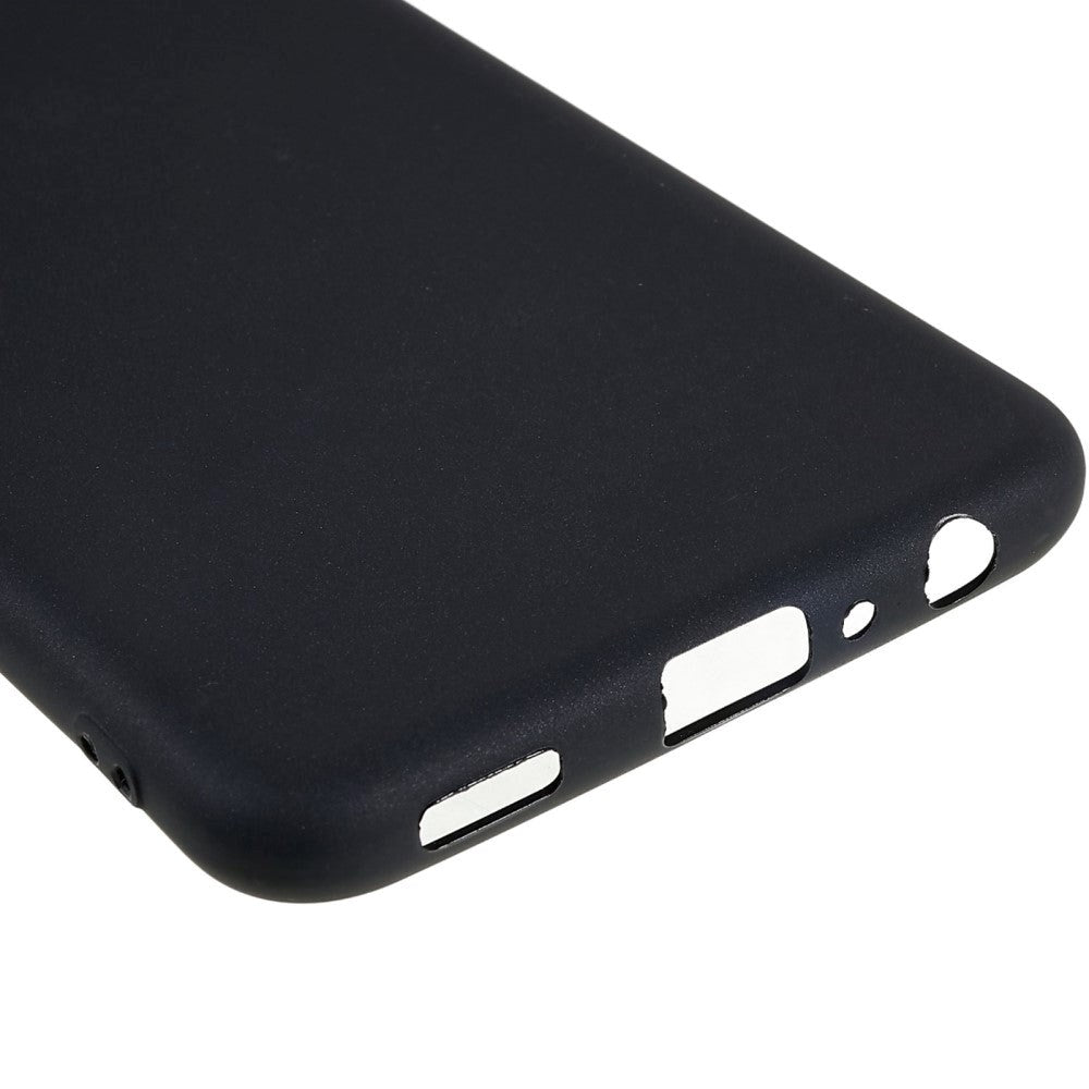 Samsung Galaxy M33 Mat Fleksibelt Plastik Mobil Cover - Sort