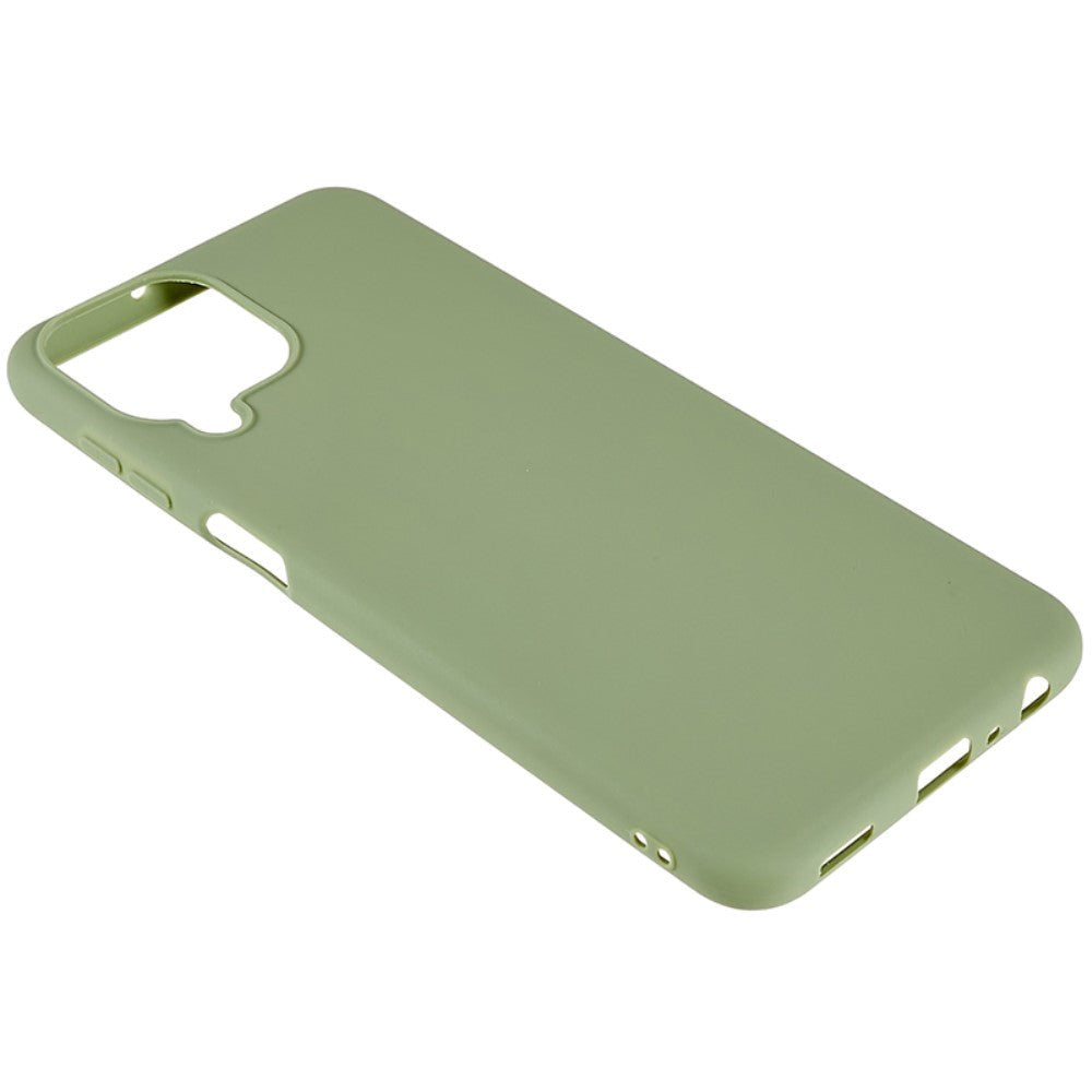 Samsung Galaxy M33 Mat Fleksibelt Plastik Mobil Cover - Grøn