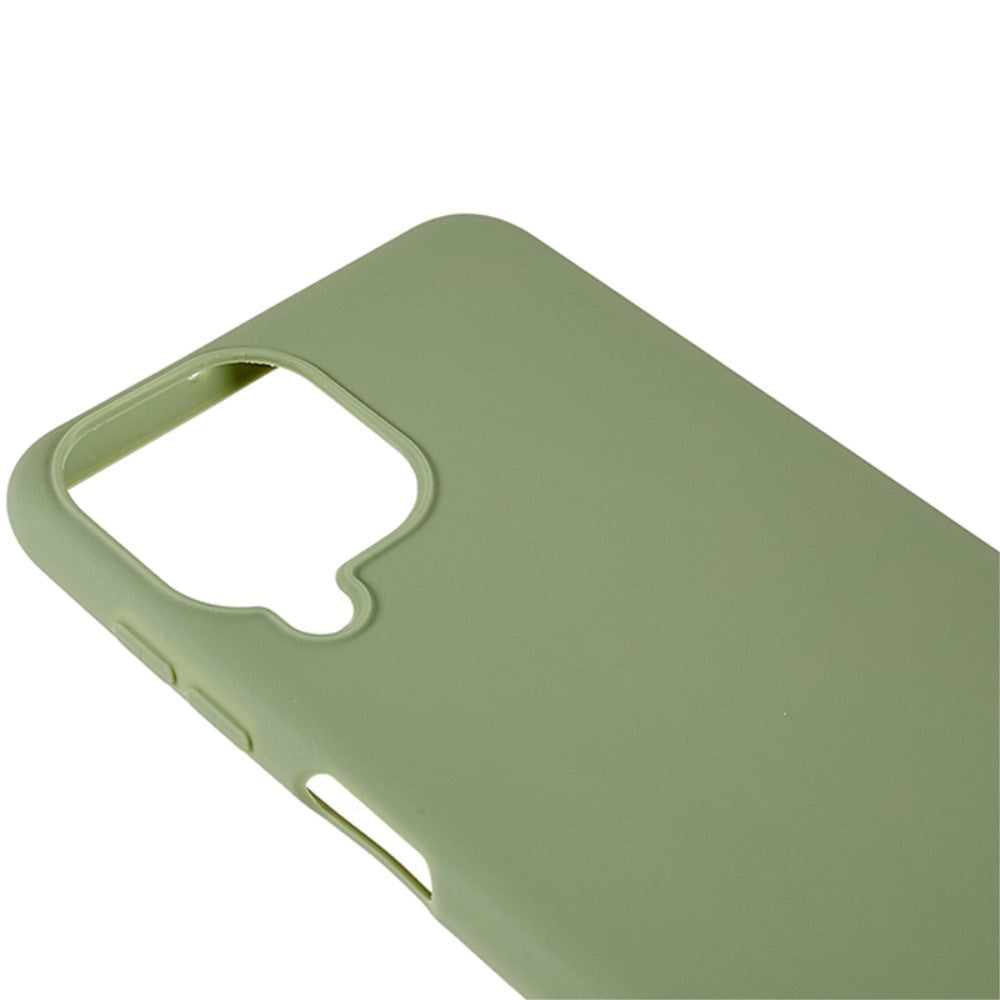 Samsung Galaxy M33 Mat Fleksibelt Plastik Mobil Cover - Grøn
