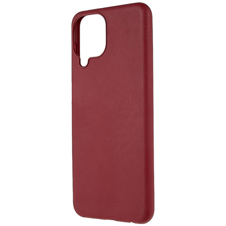 Samsung Galaxy M33 Mat Fleksibelt Plastik Mobil Cover - Rød