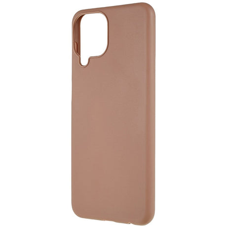 Samsung Galaxy M33 Mat Fleksibelt Plastik Mobil Cover - Brun