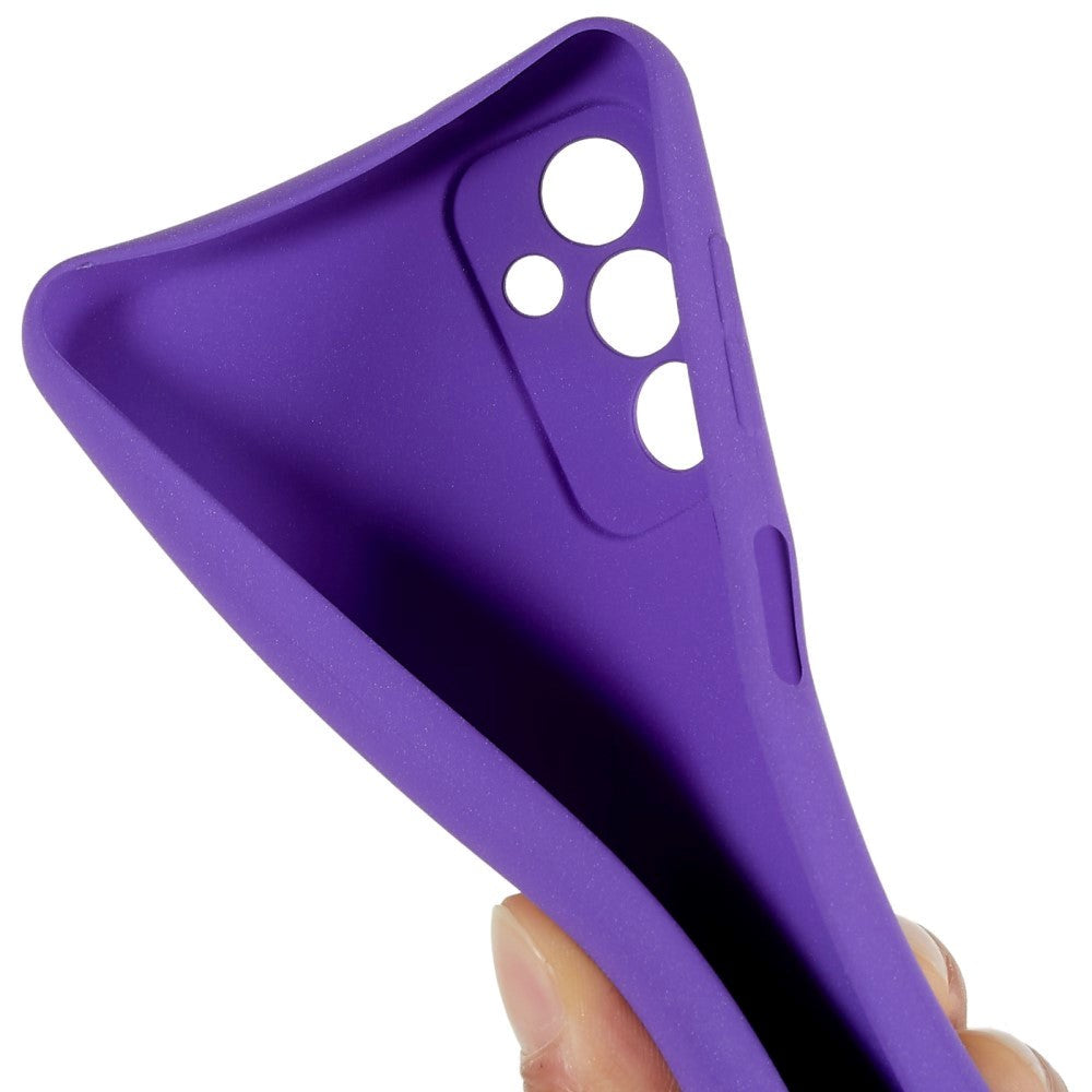 Samsung Galaxy M13 Mat Fleksibelt Plastik Mobil Cover - Lilla