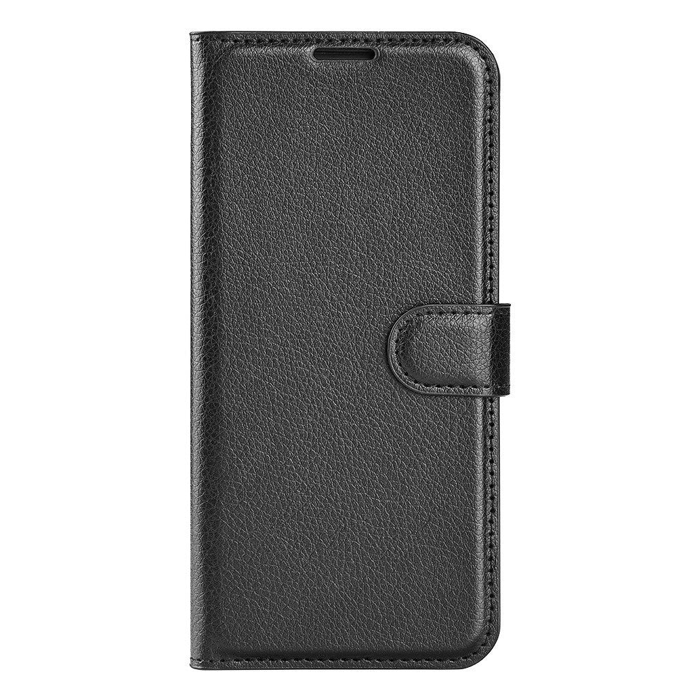 EIDERWOOD - Honor X8 (5G) - Kunstlæder Flip Cover m. Kortholder & Ståfunktion - Sort