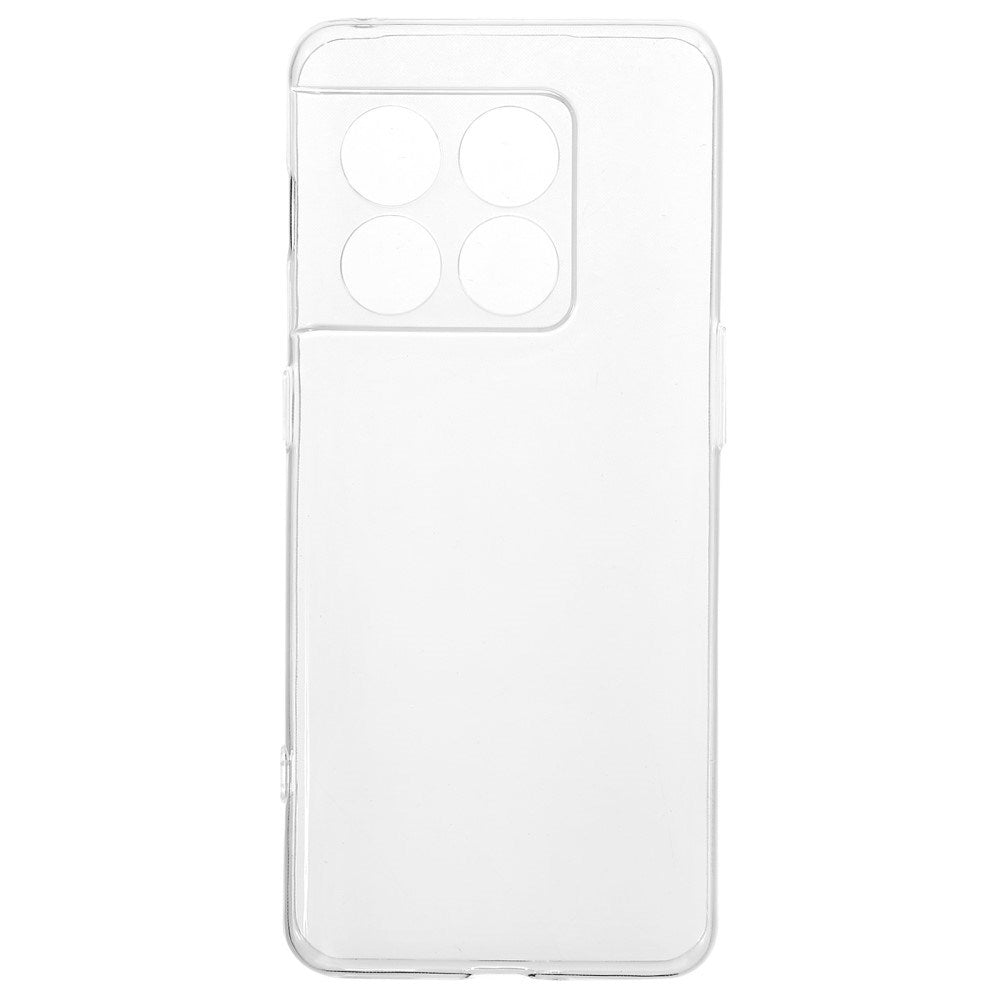 OnePlus 10 Pro - EIDERWOOD Fleksibelt Plastik Bagside Cover - Gennemsigtig