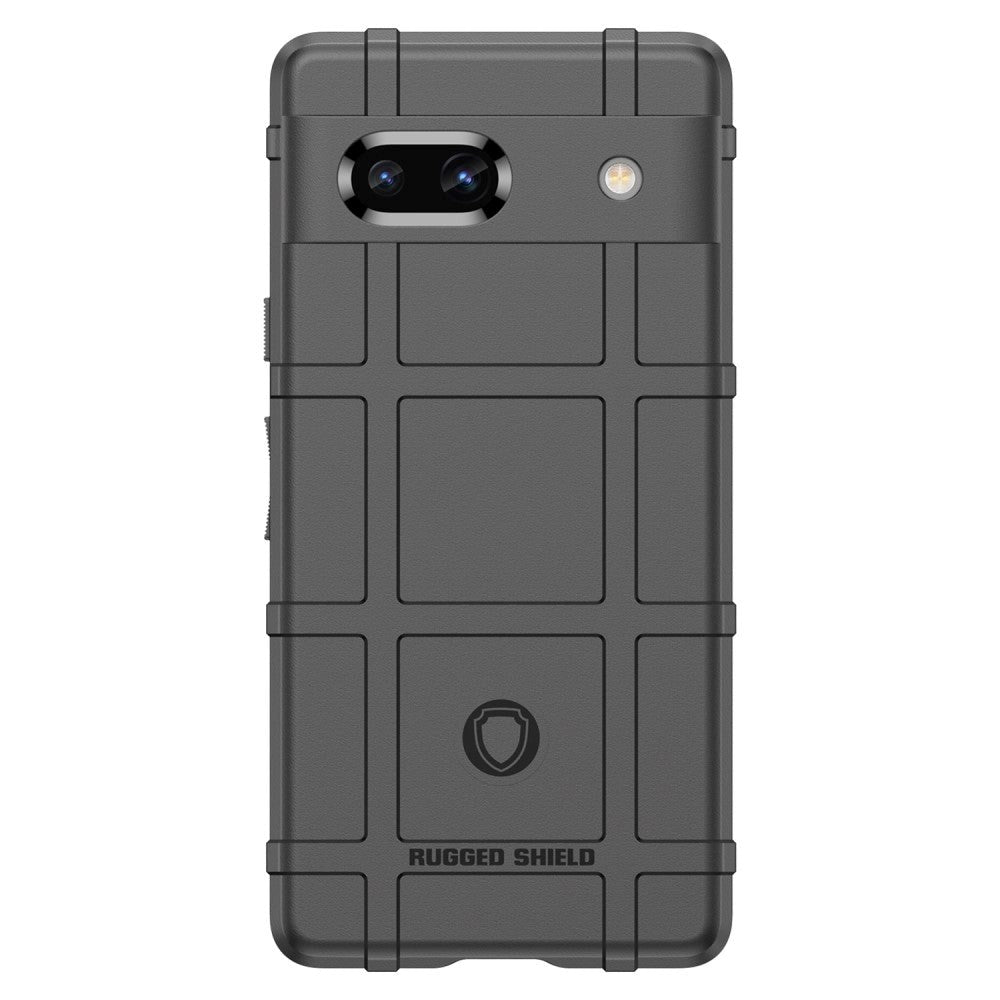 Google Pixel 7A Rugged Shield Series Håndværker Mobil Cover - Sort