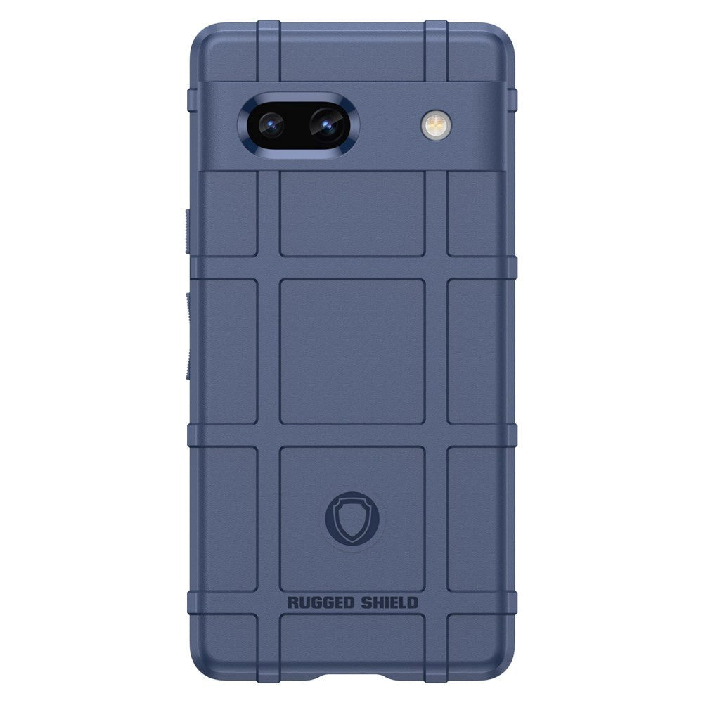 Google Pixel 7A Rugged Shield Series Håndværker Mobil Cover - Blå