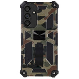 Samsung Galaxy A54 (5G) Hybrid Håndværker Mobil Cover m. Kickstand & Magnet - Army Grøn