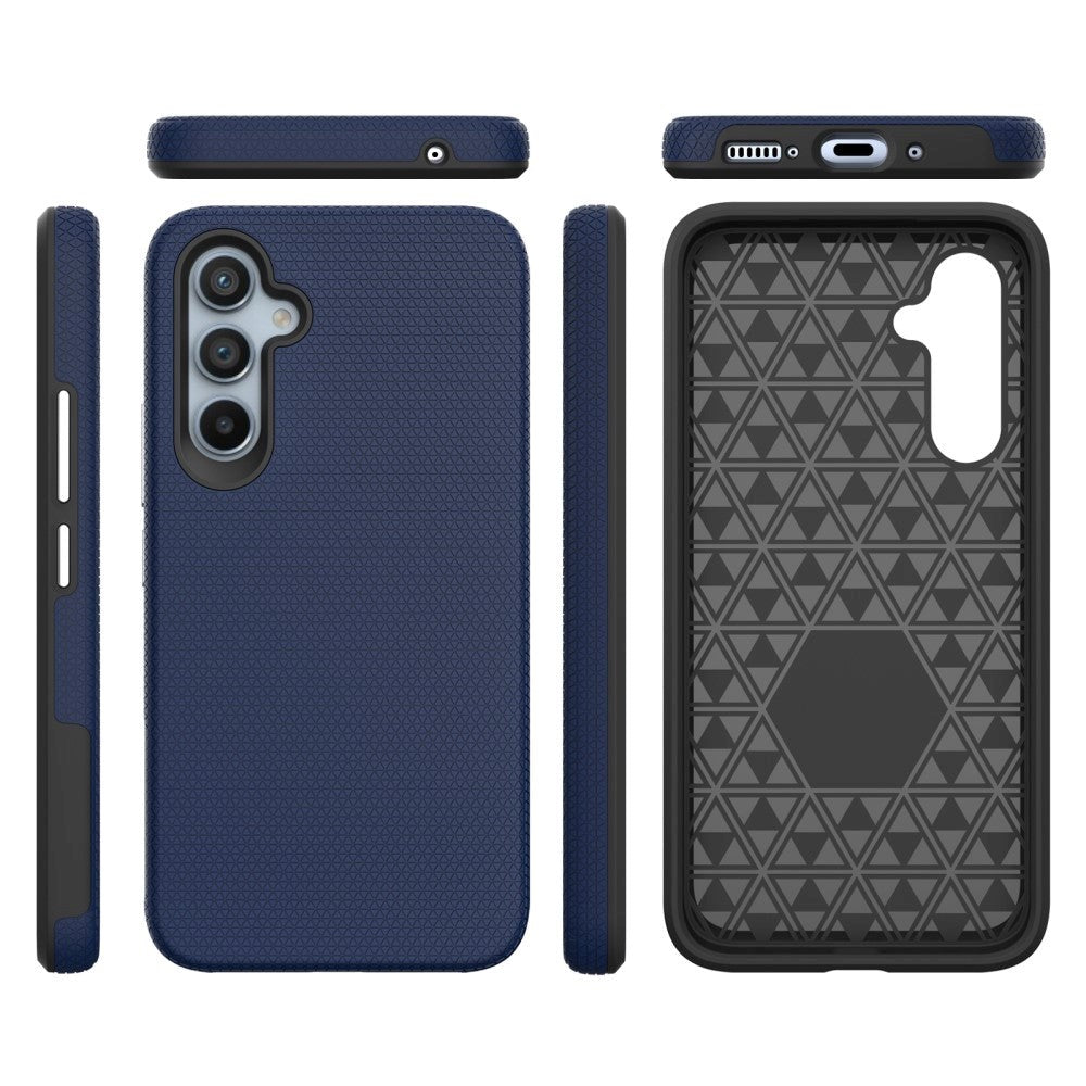 Samsung Galaxy A54 (5G) Hybrid Håndværker Bagside Cover- Blå