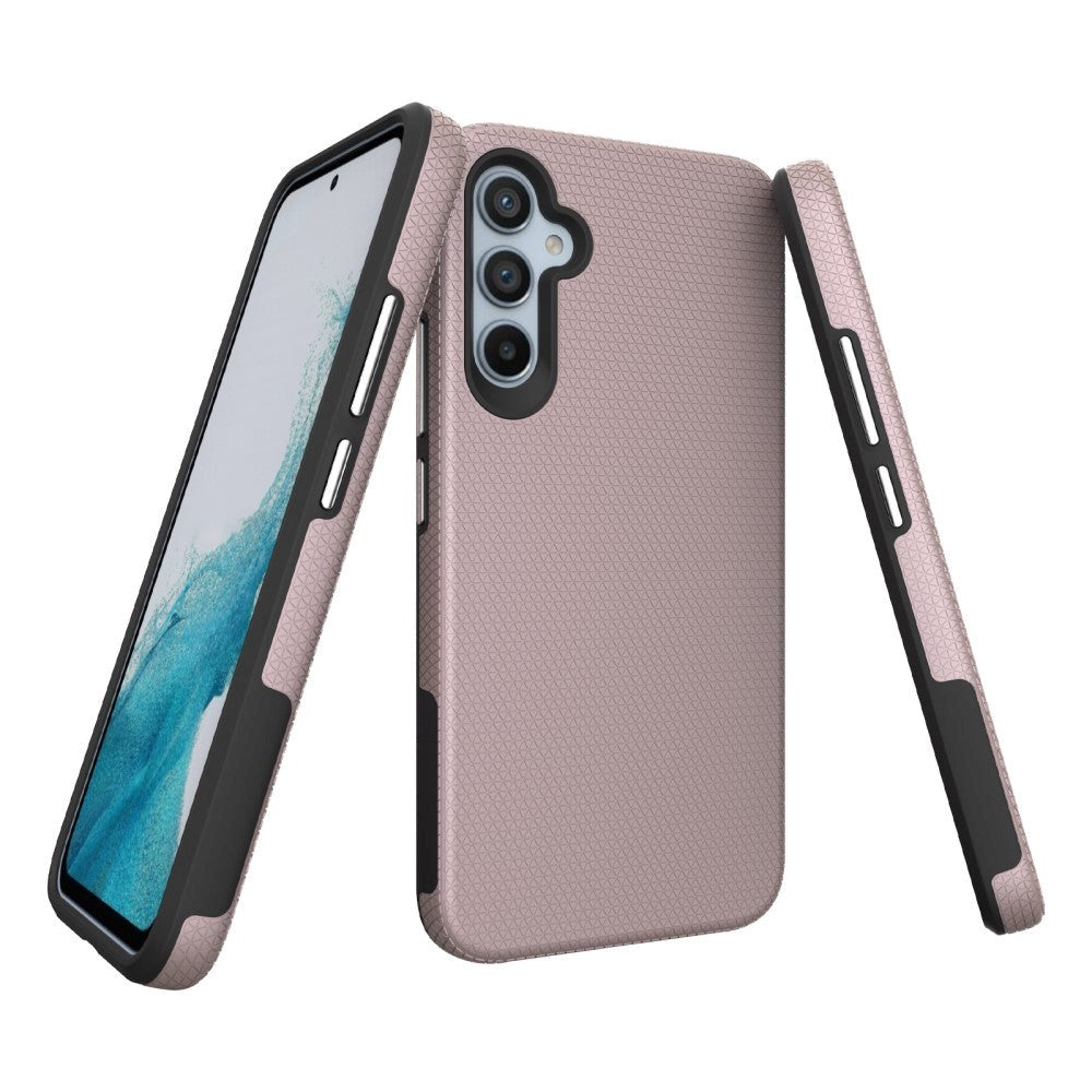 Samsung Galaxy A34 (5G) Håndværker Hybrid Mobil Cover - Rose Gold