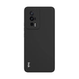 IMAK Xiaomi Poco F5 Pro UC-4 Series Fleksibel Plastik Bagside Cover - Sort