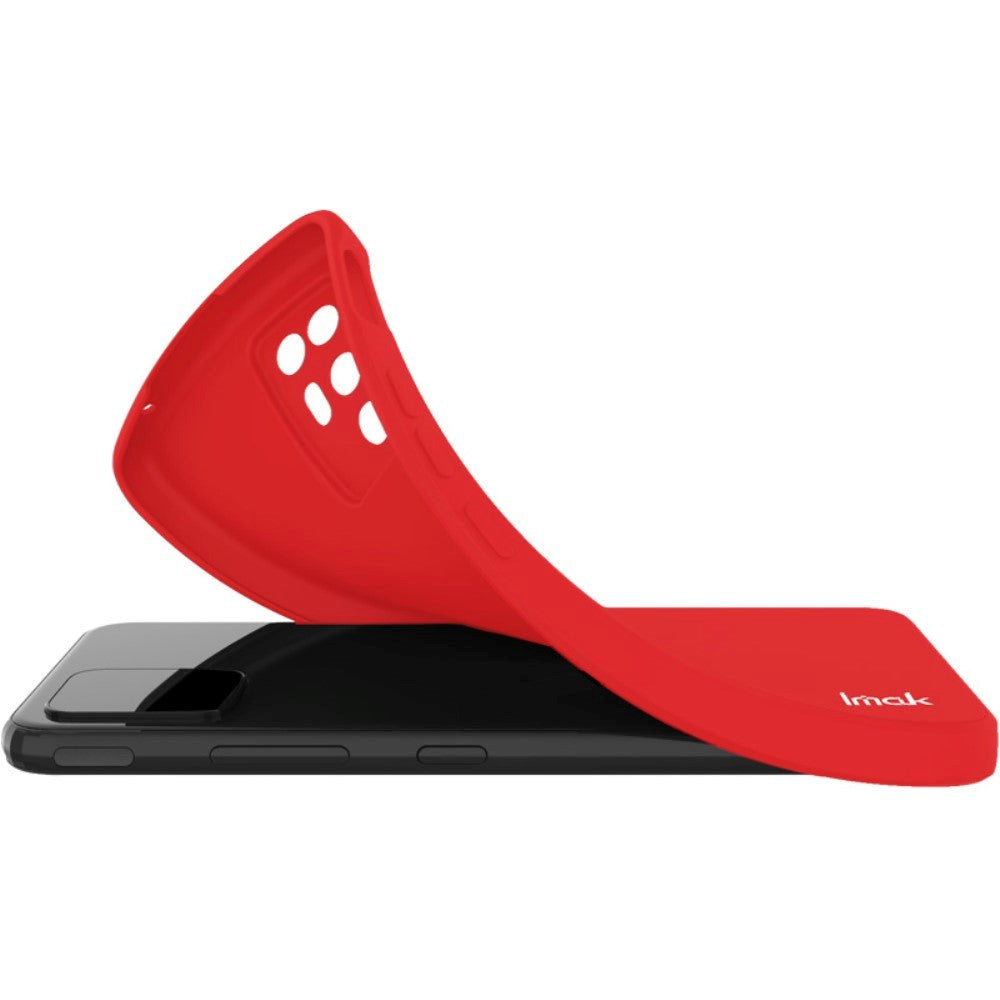 IMAK Xiaomi Poco F5 Pro UC-4 Series Fleksibel Plastik Bagside Cover - Rød