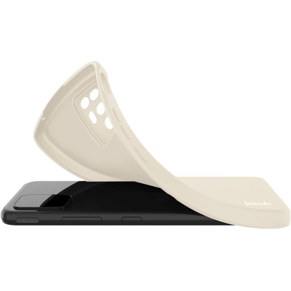 IMAK Xiaomi Poco F5 Pro UC-4 Series Fleksibel Plastik Bagside Cover - Hvid