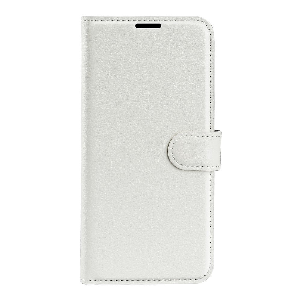 OnePlus 11 PU Litchi Læder Mobil Cover m. Pung - Hvid