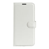 OnePlus 11 PU Litchi Læder Mobil Cover m. Pung - Hvid