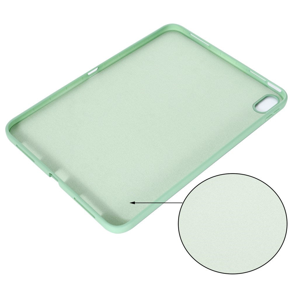 iPad 11" (2025) / iPad 10.9" (2024/2022) Liquid Silikone Shockproof Tablet Cover - Grøn
