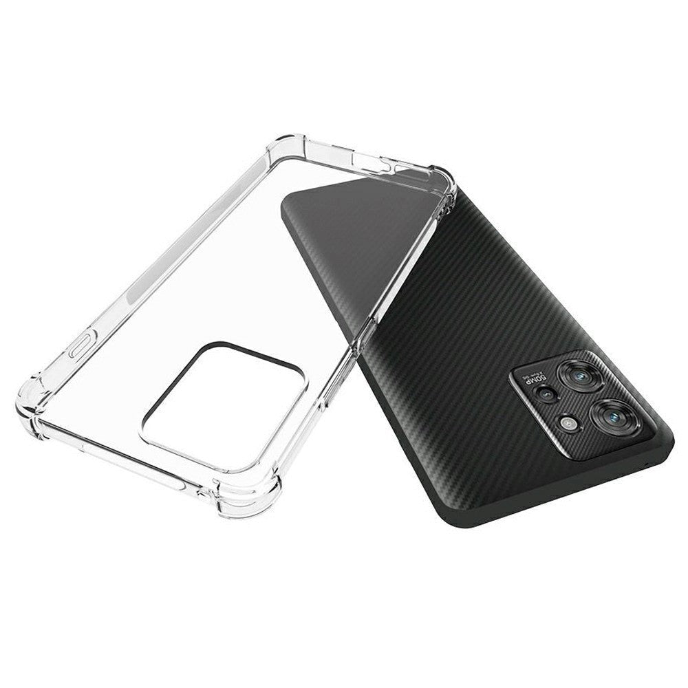 Motorola ThinkPhone Shock-Proof Fleksibelt Plastik Mobil Cover - Gennemsigtig